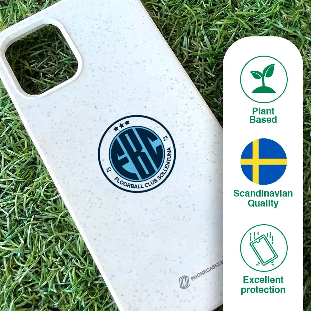 FBC Sollentuna Official Compostable Phone Case color crest + name - Image 83