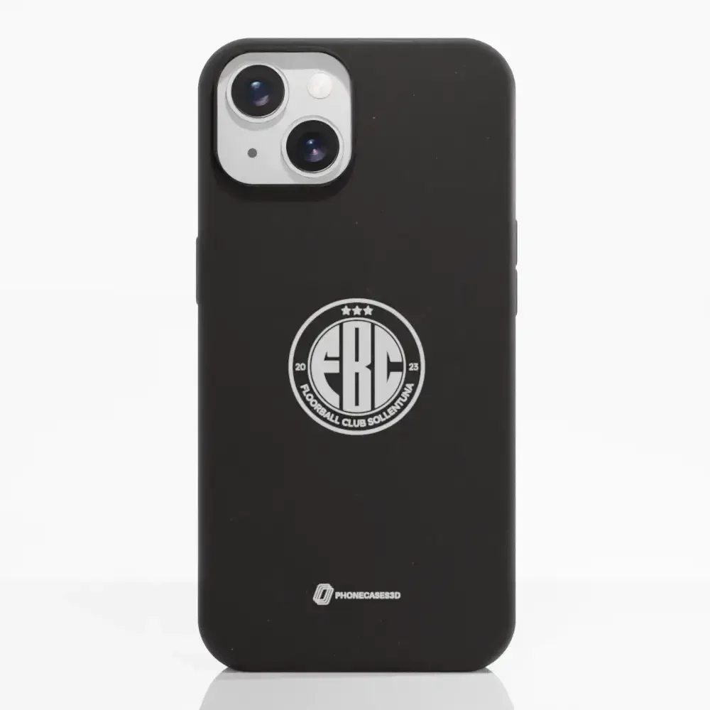 FBC Sollentuna Official Compostable Phone Case white crest - Image 14