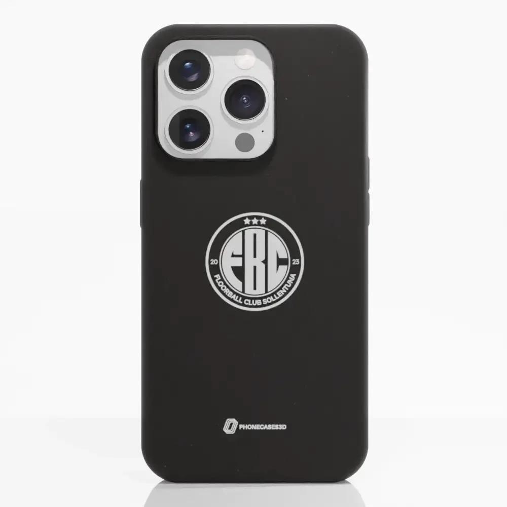 FBC Sollentuna Official Compostable Phone Case white crest - Image 16