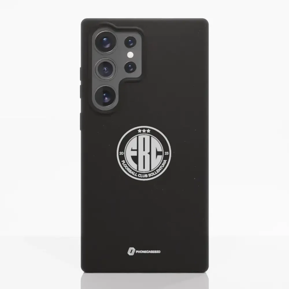 FBC Sollentuna Official Compostable Phone Case white crest - Image 41
