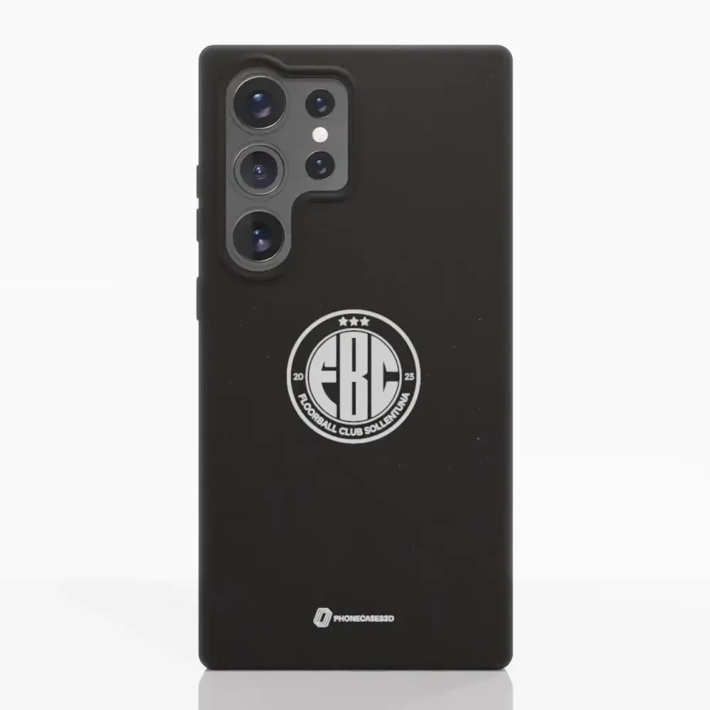 FBC Sollentuna Official Compostable Phone Case white crest - Image 44