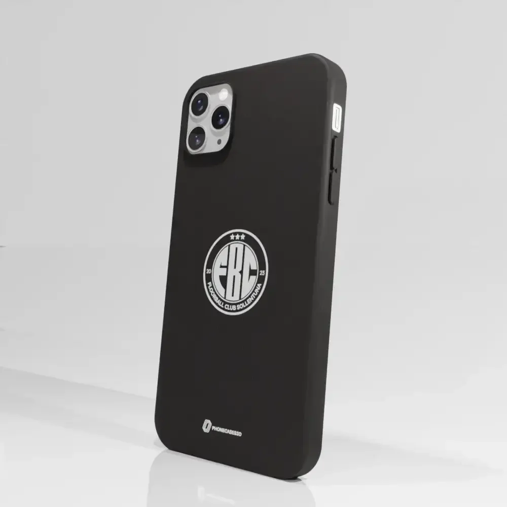 FBC Sollentuna Official Compostable Phone Case white crest - Image 47