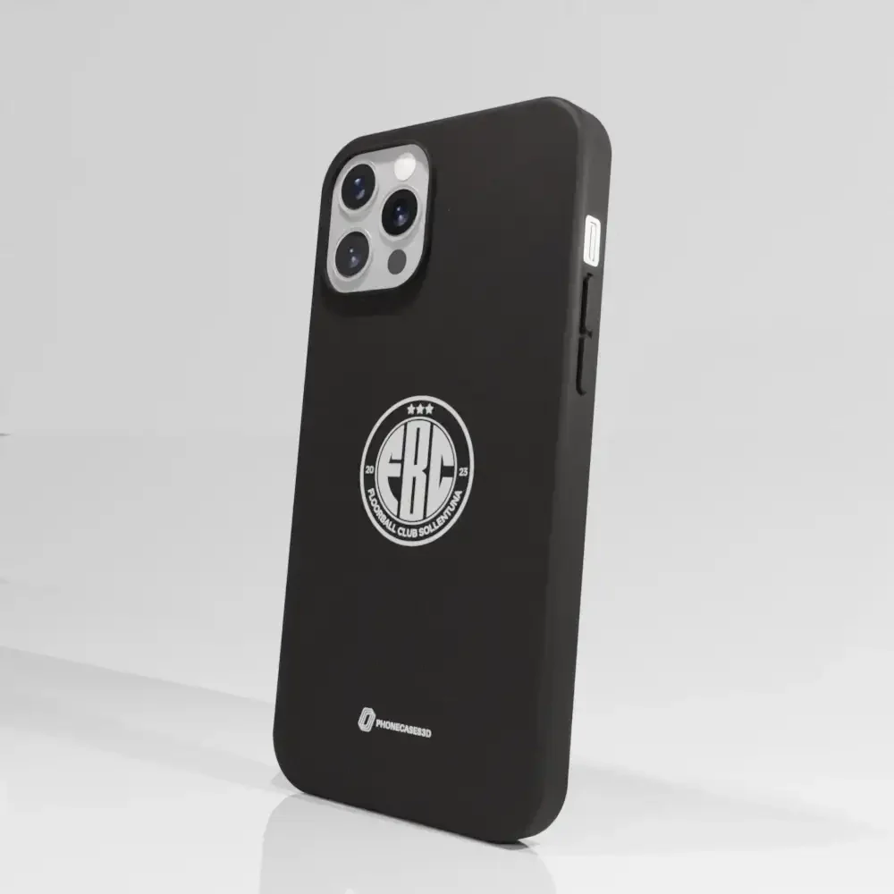 FBC Sollentuna Official Compostable Phone Case white crest - Image 49