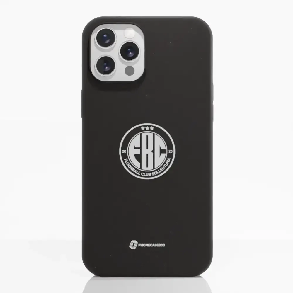 FBC Sollentuna Official Compostable Phone Case white crest - Image 5
