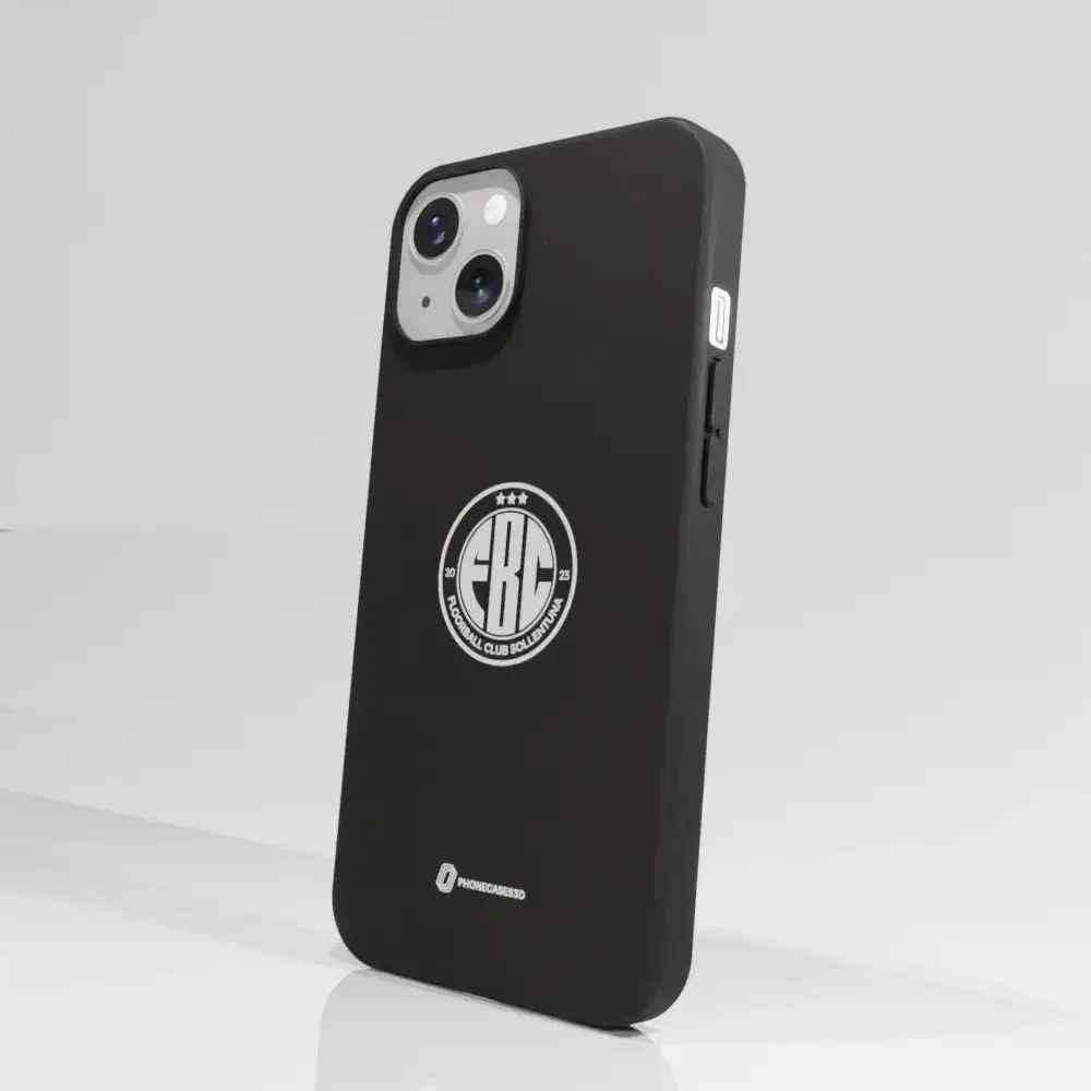 FBC Sollentuna Official Compostable Phone Case white crest - Image 51