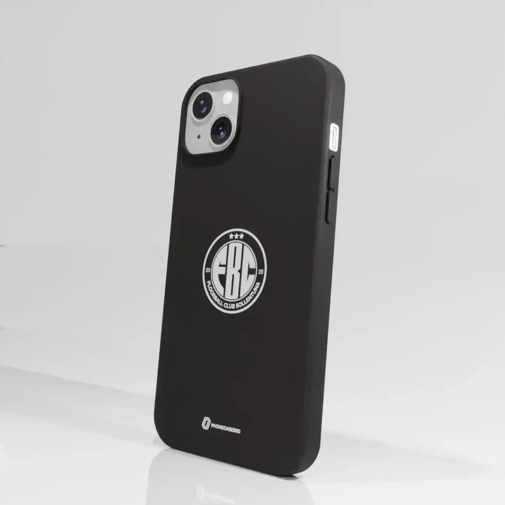 FBC Sollentuna Official Compostable Phone Case white crest - Image 55