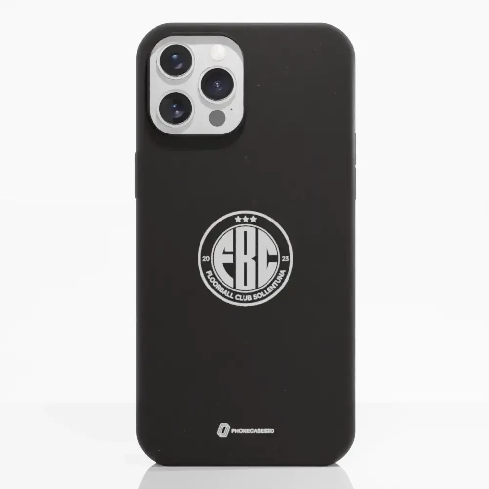FBC Sollentuna Official Compostable Phone Case white crest - Image 6