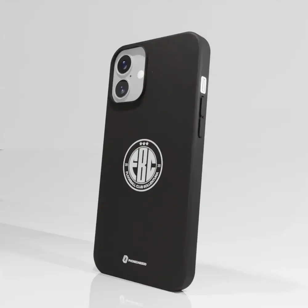 FBC Sollentuna Official Compostable Phone Case white crest - Image 64