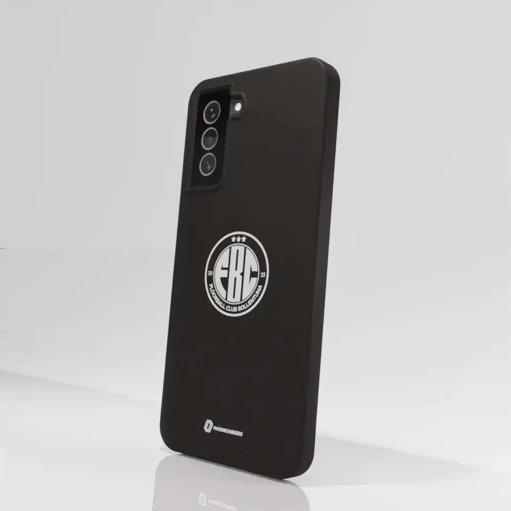 FBC Sollentuna Official Compostable Phone Case white crest - Image 68