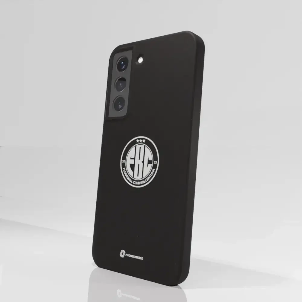 FBC Sollentuna Official Compostable Phone Case white crest - Image 71