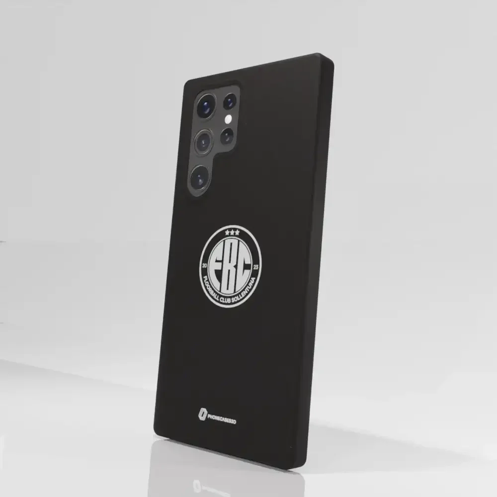 FBC Sollentuna Official Compostable Phone Case white crest - Image 72