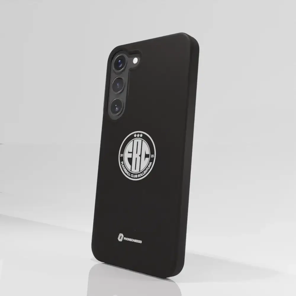 FBC Sollentuna Official Compostable Phone Case white crest - Image 73