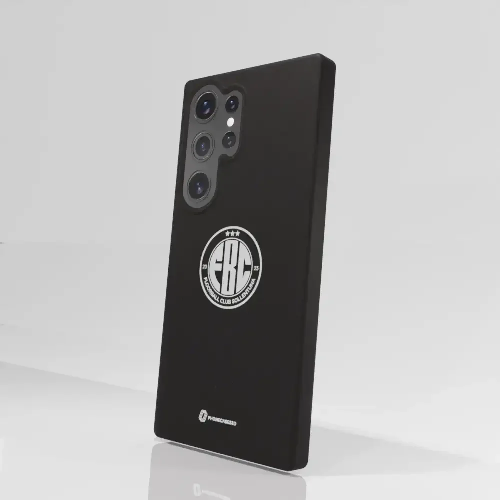 FBC Sollentuna Official Compostable Phone Case white crest - Image 75