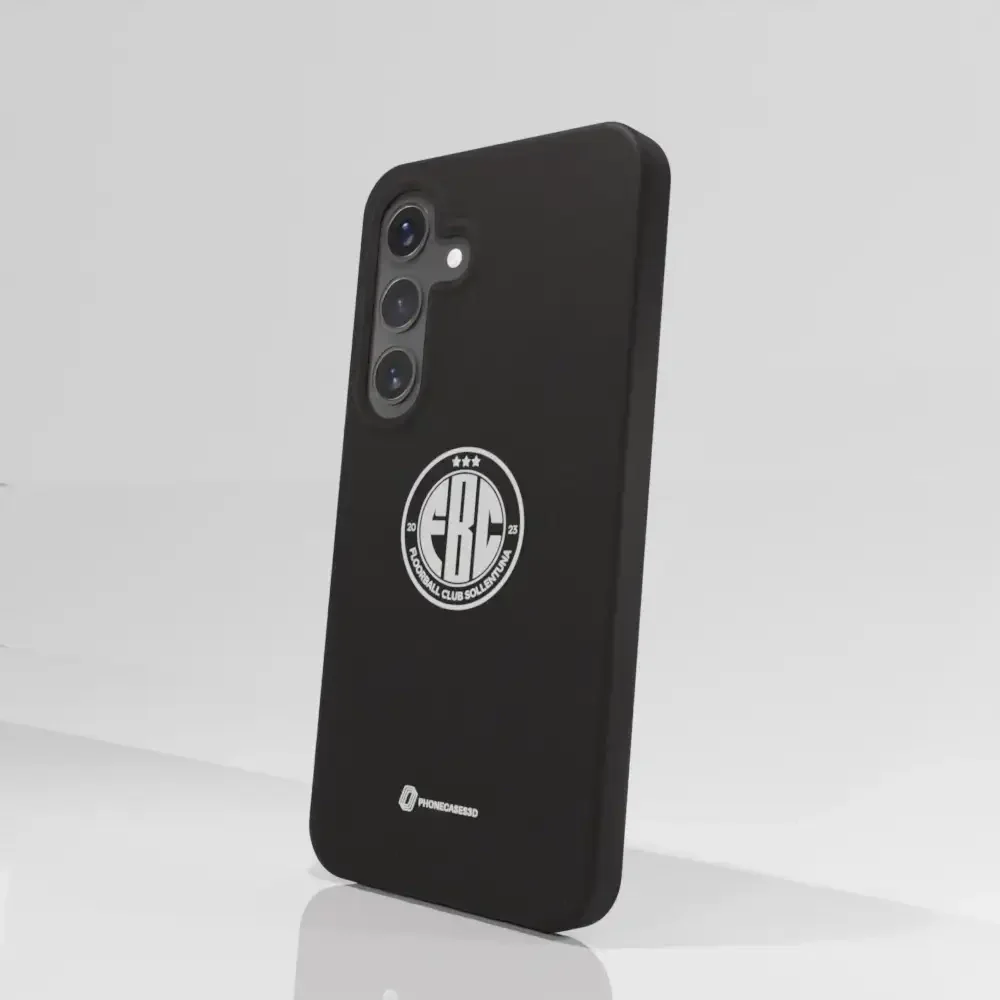 FBC Sollentuna Official Compostable Phone Case white crest - Image 79