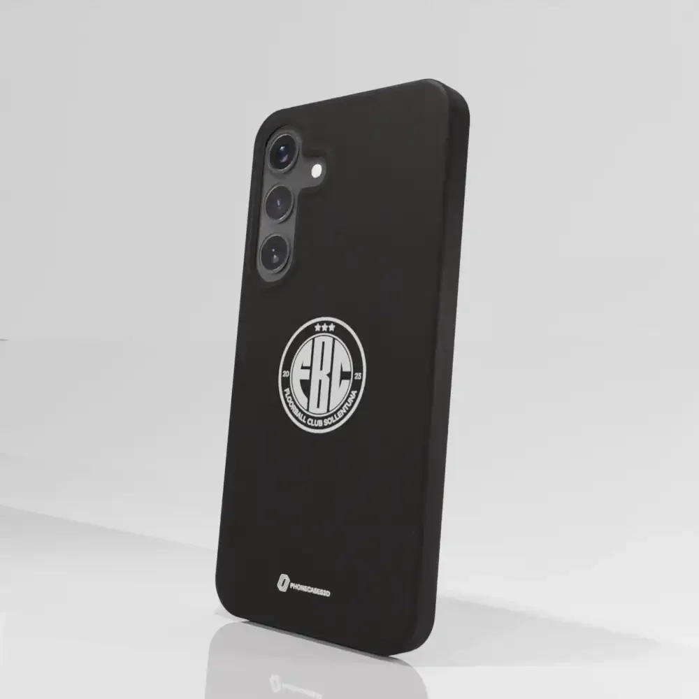 FBC Sollentuna Official Compostable Phone Case white crest - Image 80