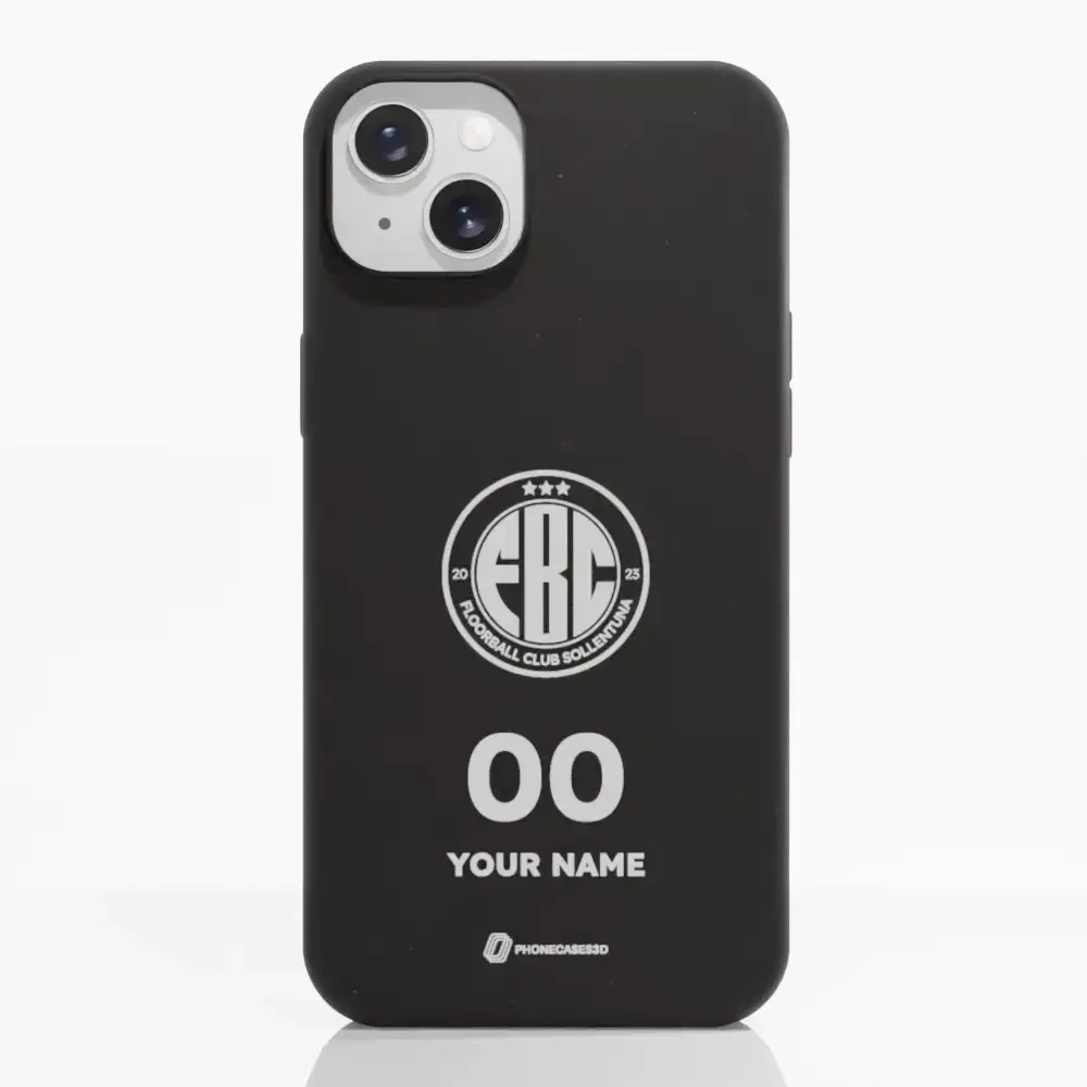 FBC Sollentuna Official Compostable Phone Case white crest + name - Image 11