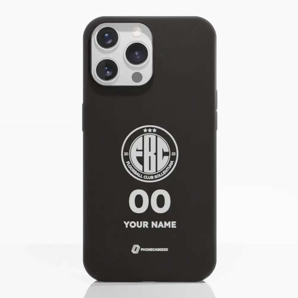 FBC Sollentuna Official Compostable Phone Case white crest + name - Image 12