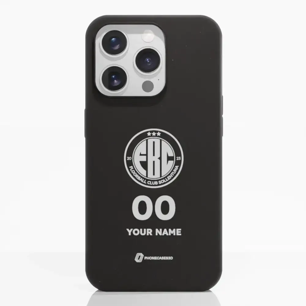 FBC Sollentuna Official Compostable Phone Case white crest + name - Image 21