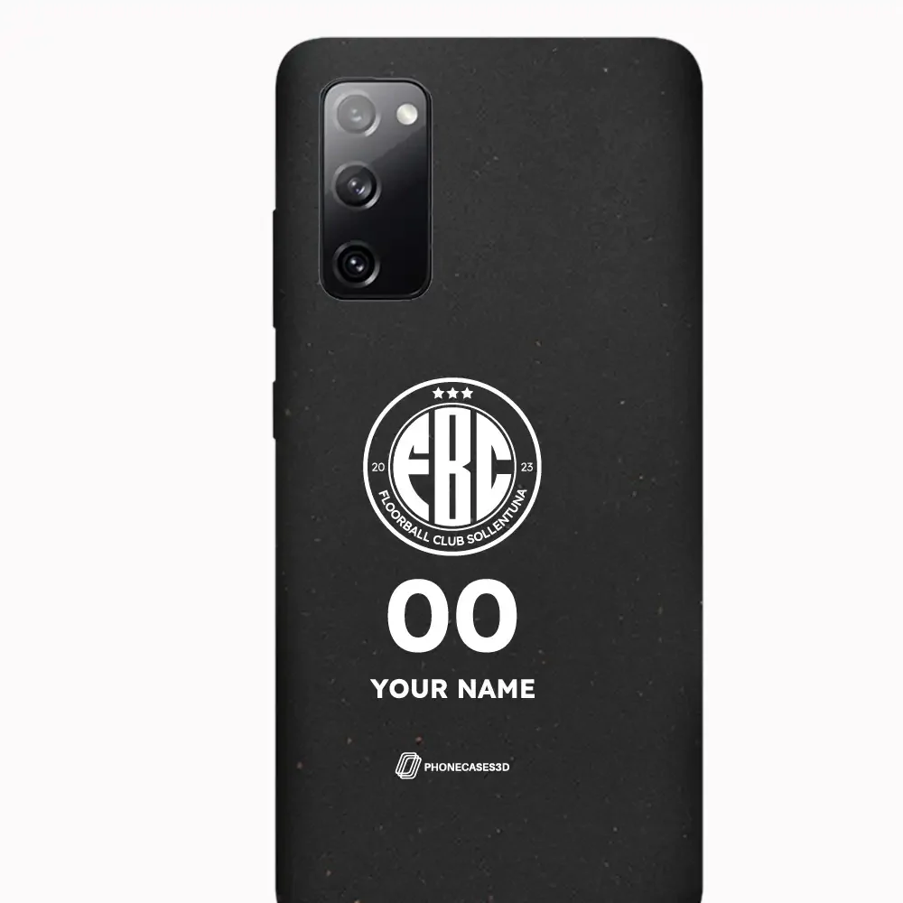 FBC Sollentuna Official Compostable Phone Case white crest + name - Image 27