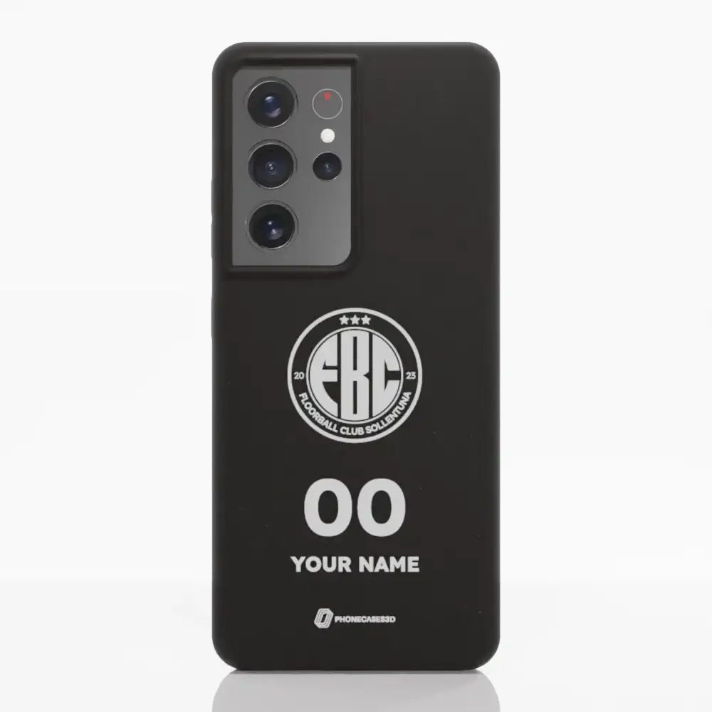 FBC Sollentuna Official Compostable Phone Case white crest + name - Image 32