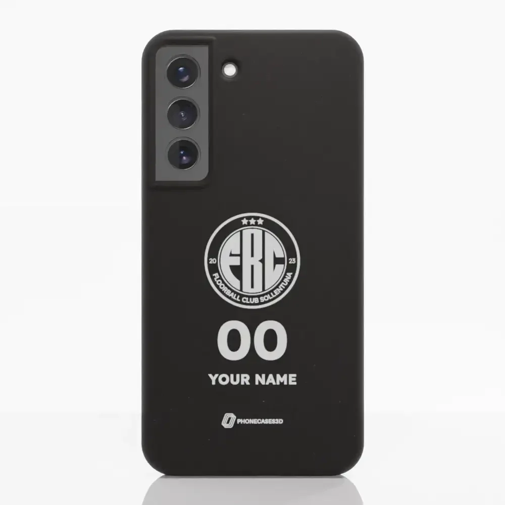 FBC Sollentuna Official Compostable Phone Case white crest + name - Image 33