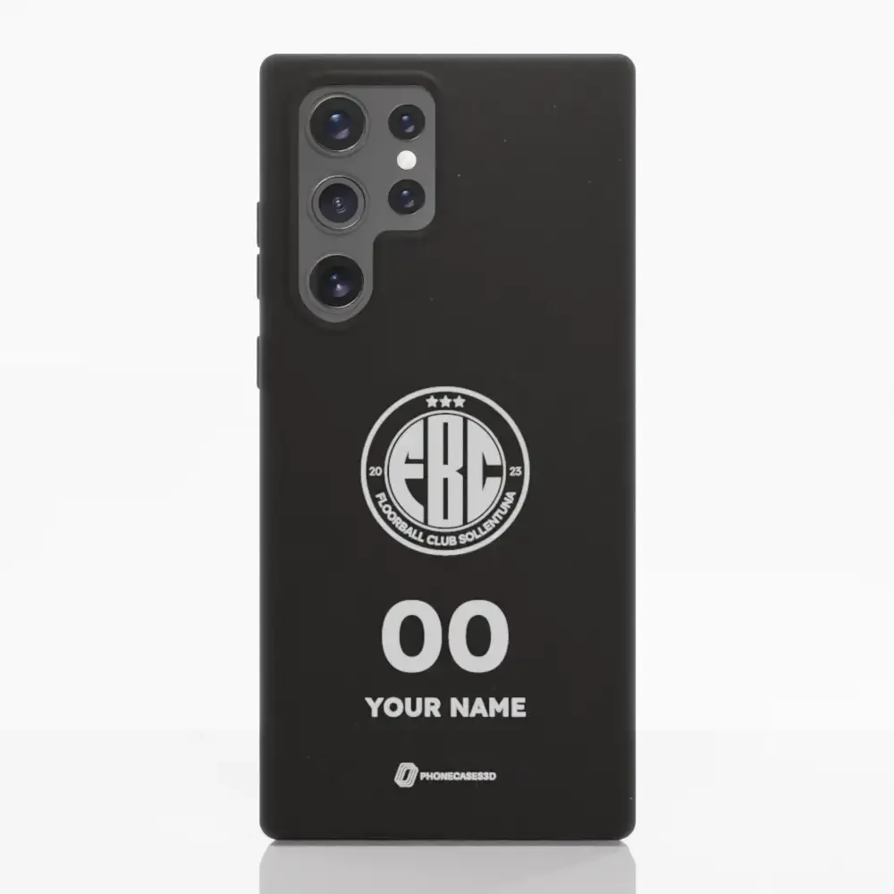 FBC Sollentuna Official Compostable Phone Case white crest + name - Image 35