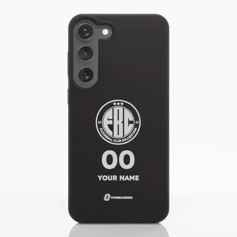 FBC Sollentuna Official Compostable Phone Case white crest + name - Image 36
