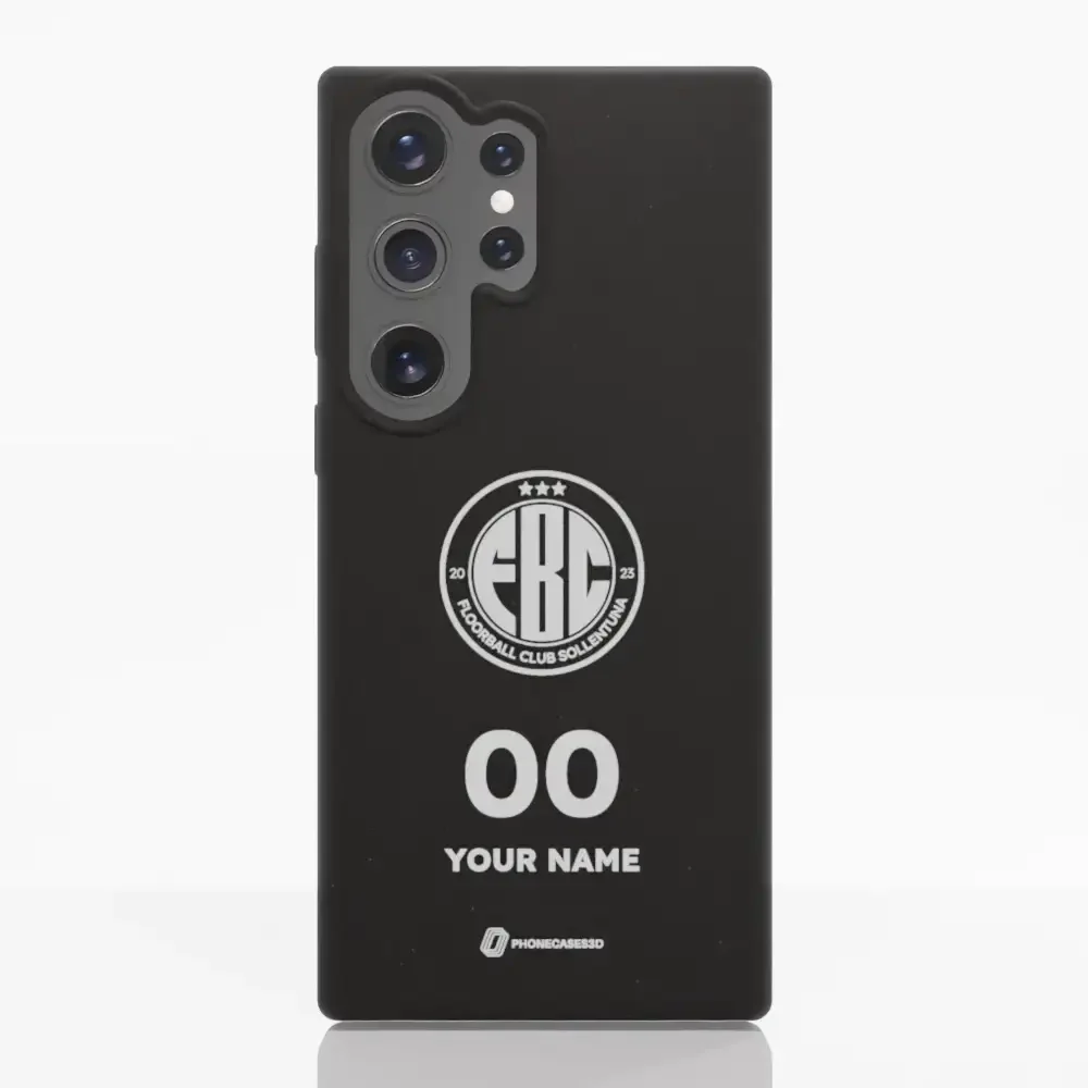 FBC Sollentuna Official Compostable Phone Case white crest + name - Image 38