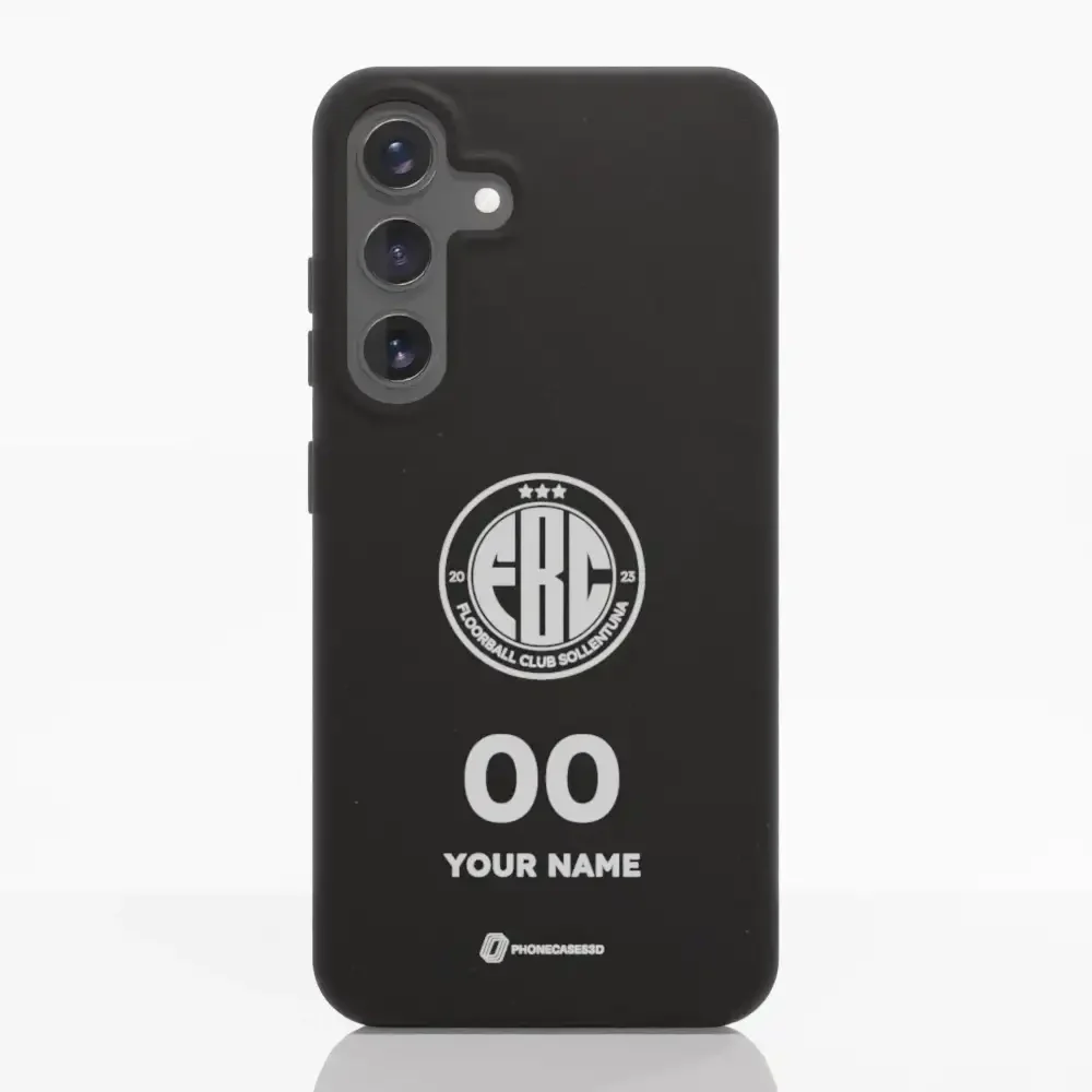 FBC Sollentuna Official Compostable Phone Case white crest + name - Image 40