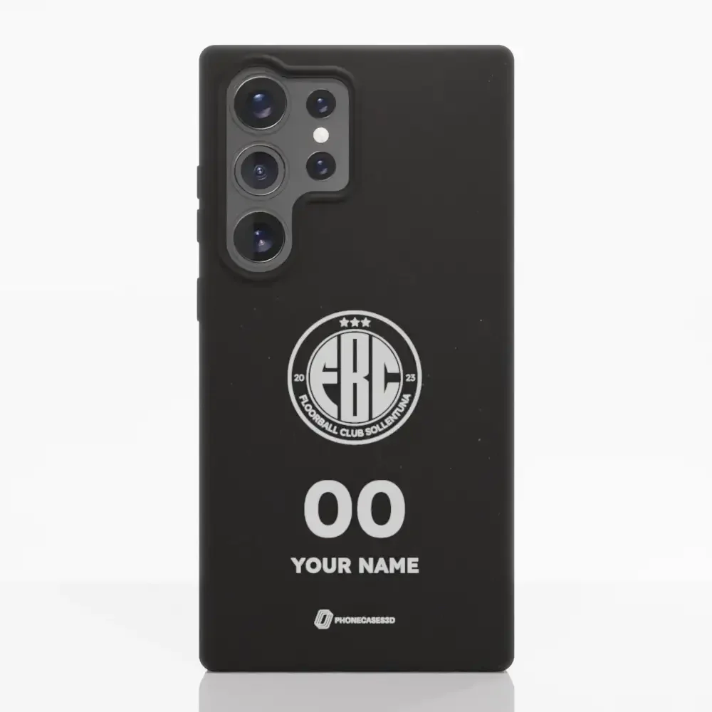 FBC Sollentuna Official Compostable Phone Case white crest + name - Image 41