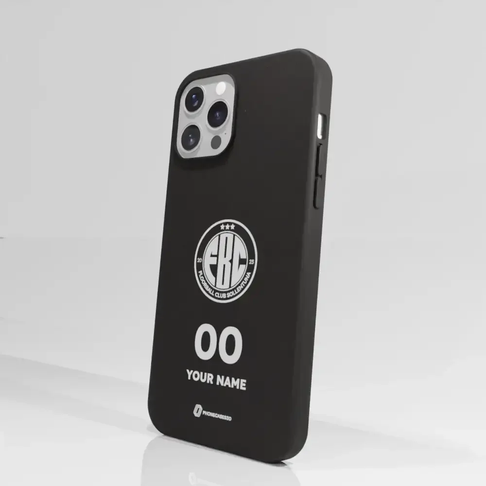 FBC Sollentuna Official Compostable Phone Case white crest + name - Image 50