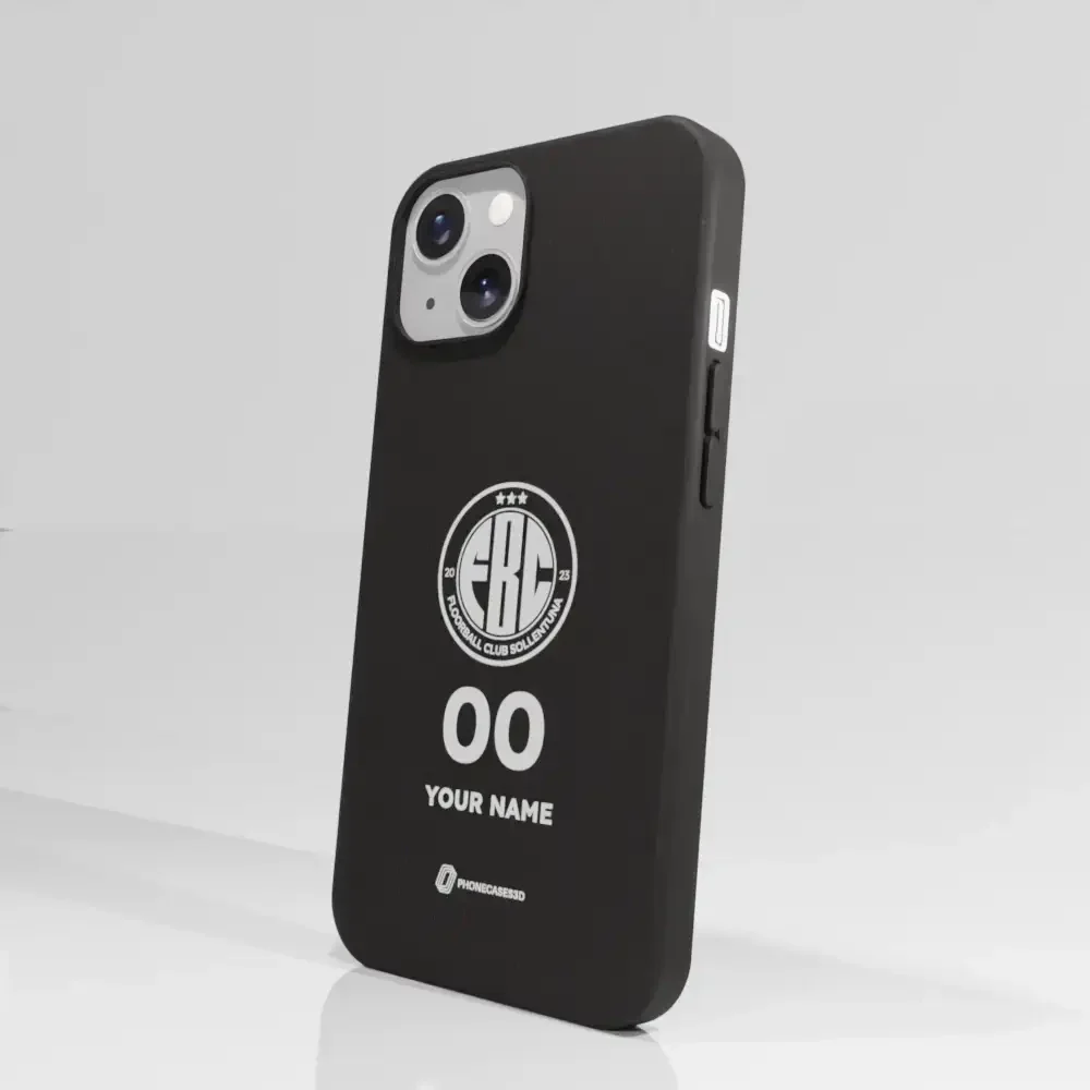 FBC Sollentuna Official Compostable Phone Case white crest + name - Image 58
