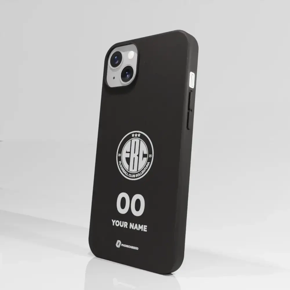 FBC Sollentuna Official Compostable Phone Case white crest + name - Image 59