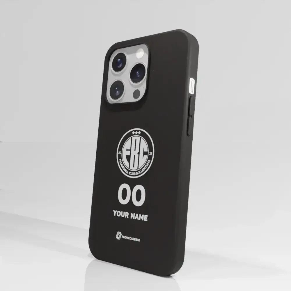 FBC Sollentuna Official Compostable Phone Case white crest + name - Image 60