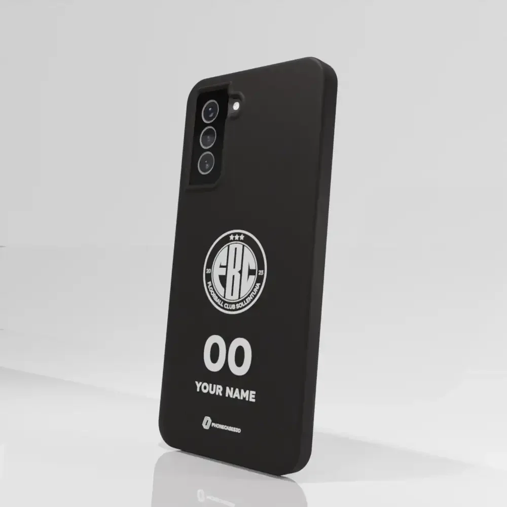 FBC Sollentuna Official Compostable Phone Case white crest + name - Image 68