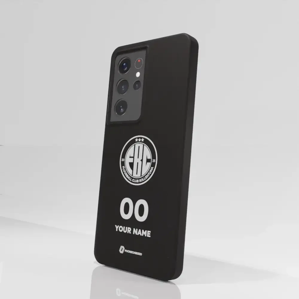 FBC Sollentuna Official Compostable Phone Case white crest + name - Image 69