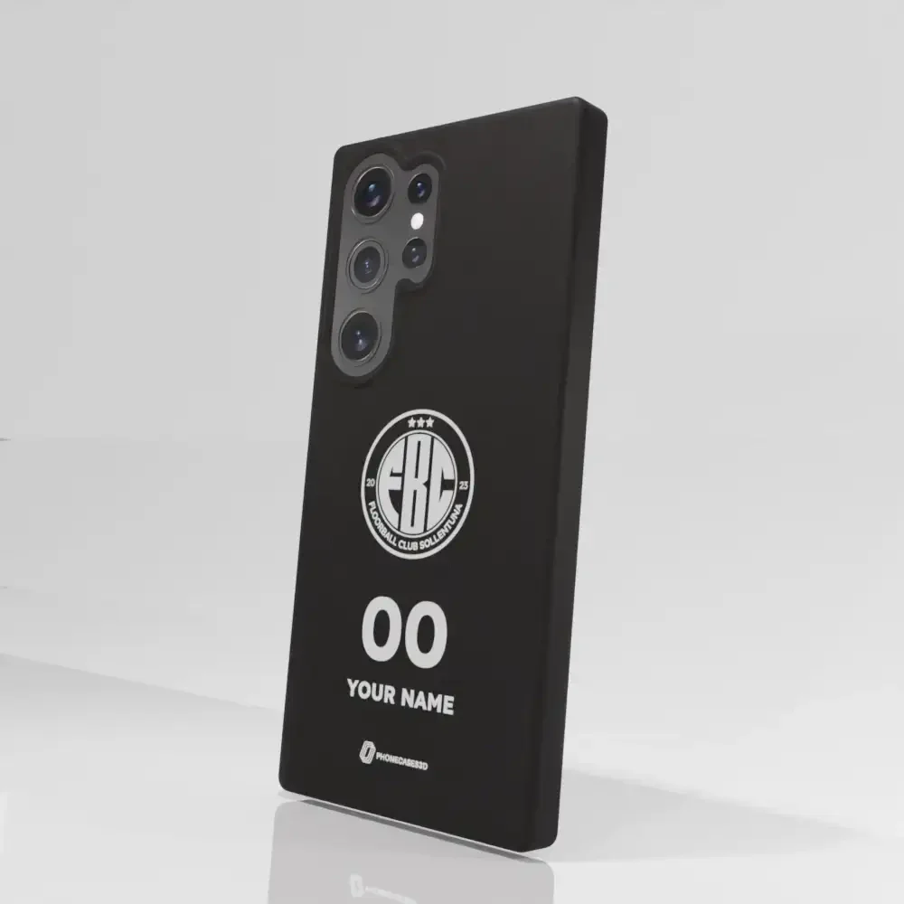 FBC Sollentuna Official Compostable Phone Case white crest + name - Image 75