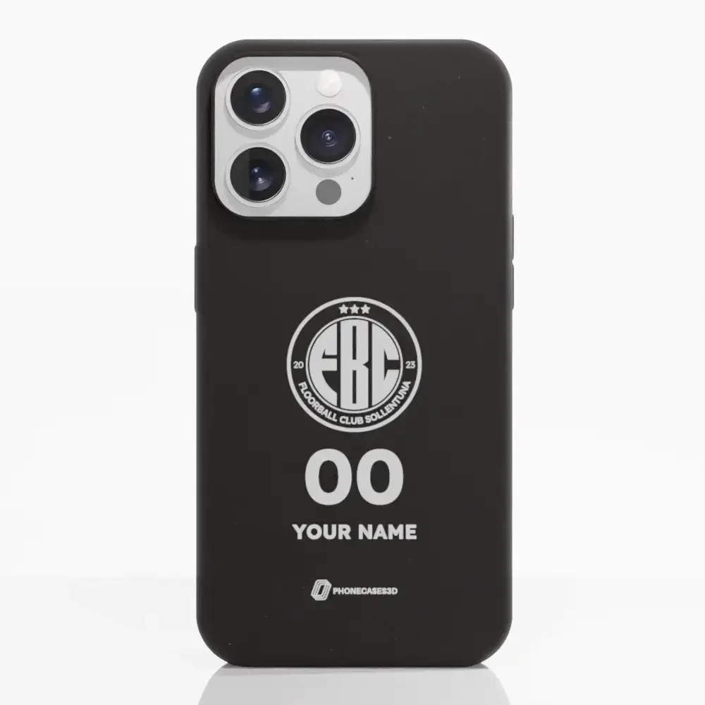 FBC Sollentuna Official Compostable Phone Case white crest + name - Image 8