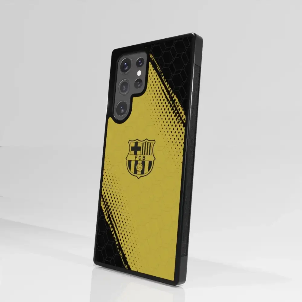 FC Barcelona Official 3D Phone Case Design Black and Yellow - Image 100