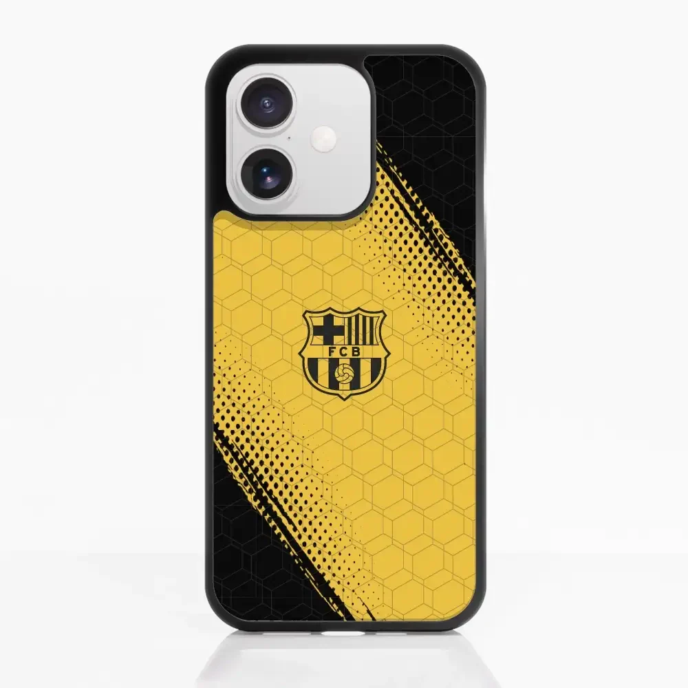 FC Barcelona Official 3D Phone Case Design Black and Yellow - Image 110