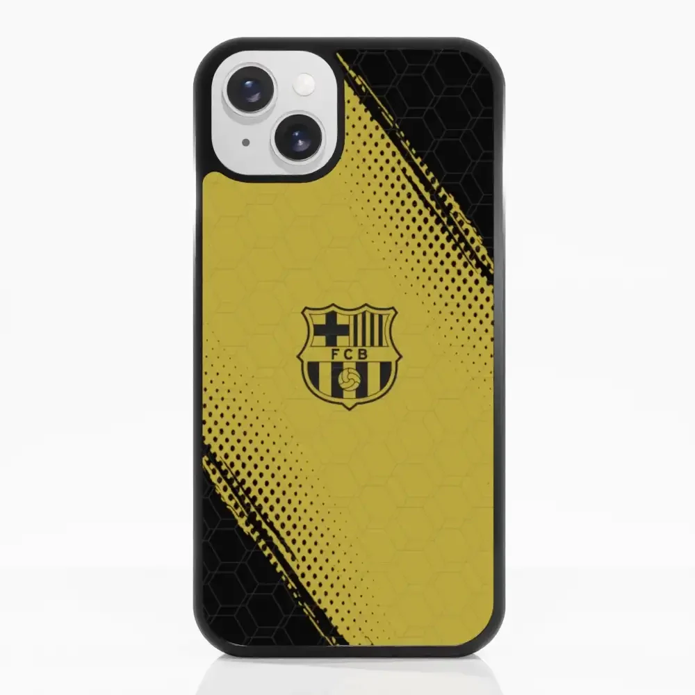 FC Barcelona Official 3D Phone Case Design Black and Yellow - Image 13