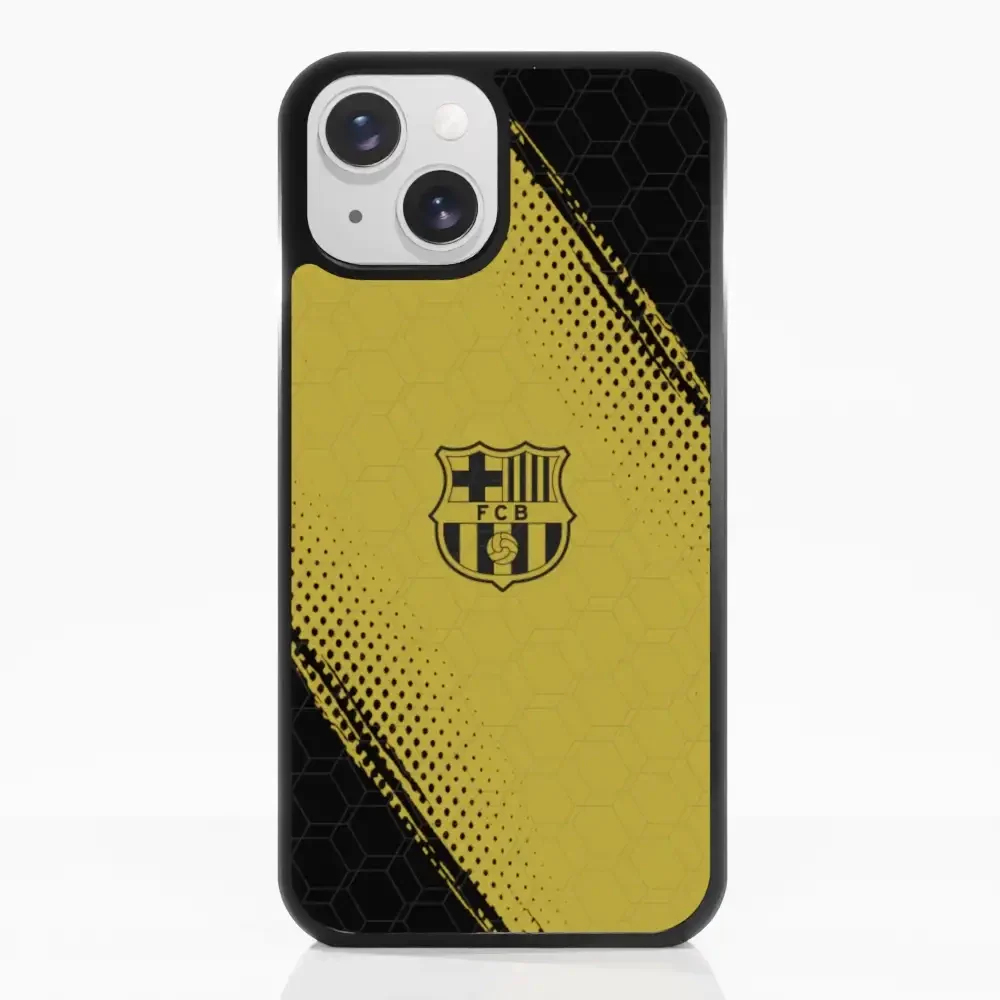 FC Barcelona Official 3D Phone Case Design Black and Yellow - Image 16