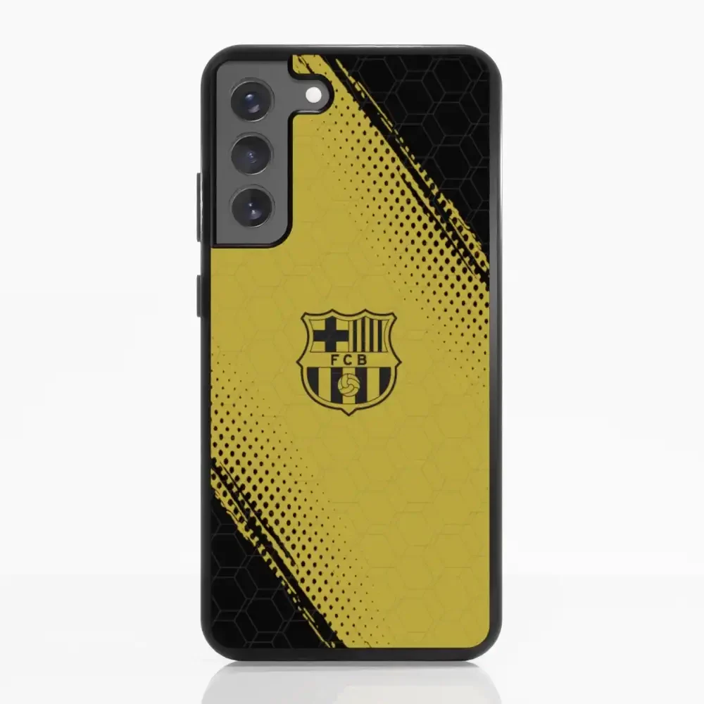 FC Barcelona Official 3D Phone Case Design Black and Yellow - Image 52