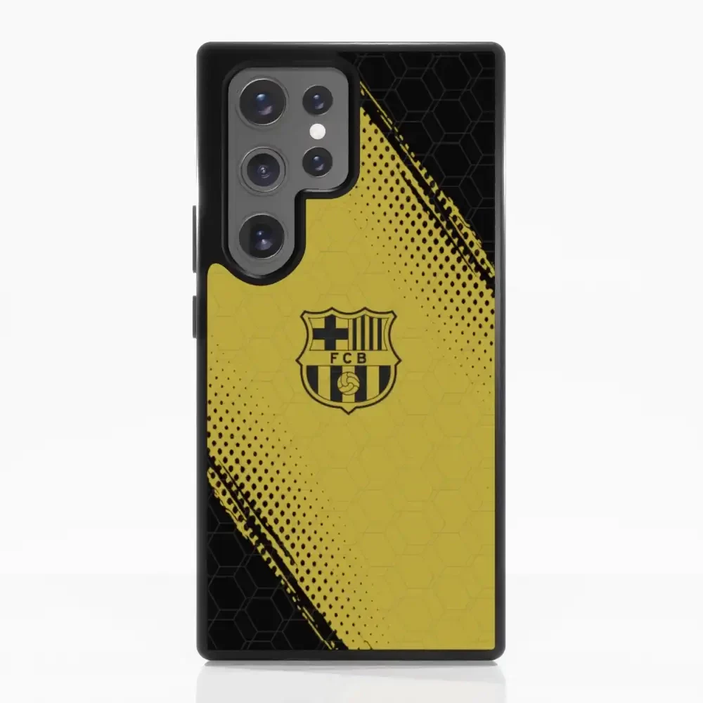 FC Barcelona Official 3D Phone Case Design Black and Yellow - Image 62