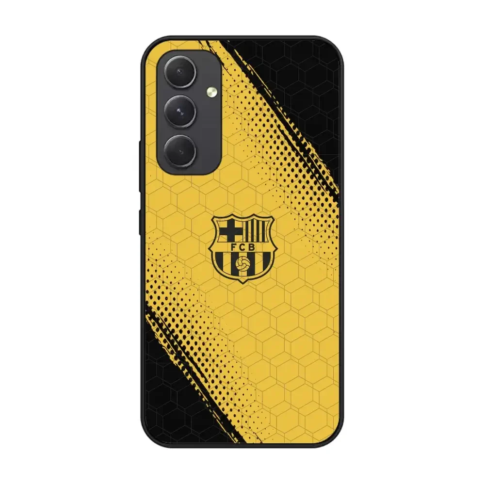 FC Barcelona Official 3D Phone Case Design Black and Yellow - Image 69