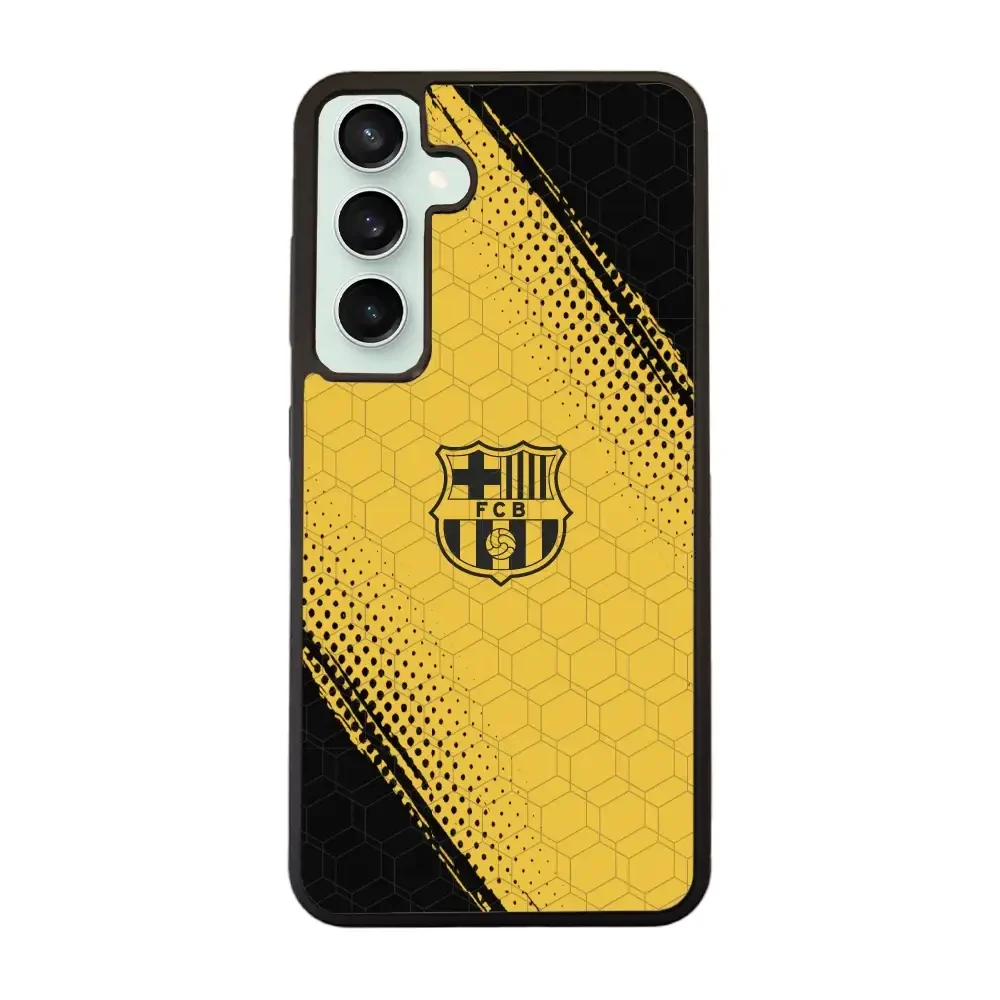 FC Barcelona Official 3D Phone Case Design Black and Yellow - Image 70
