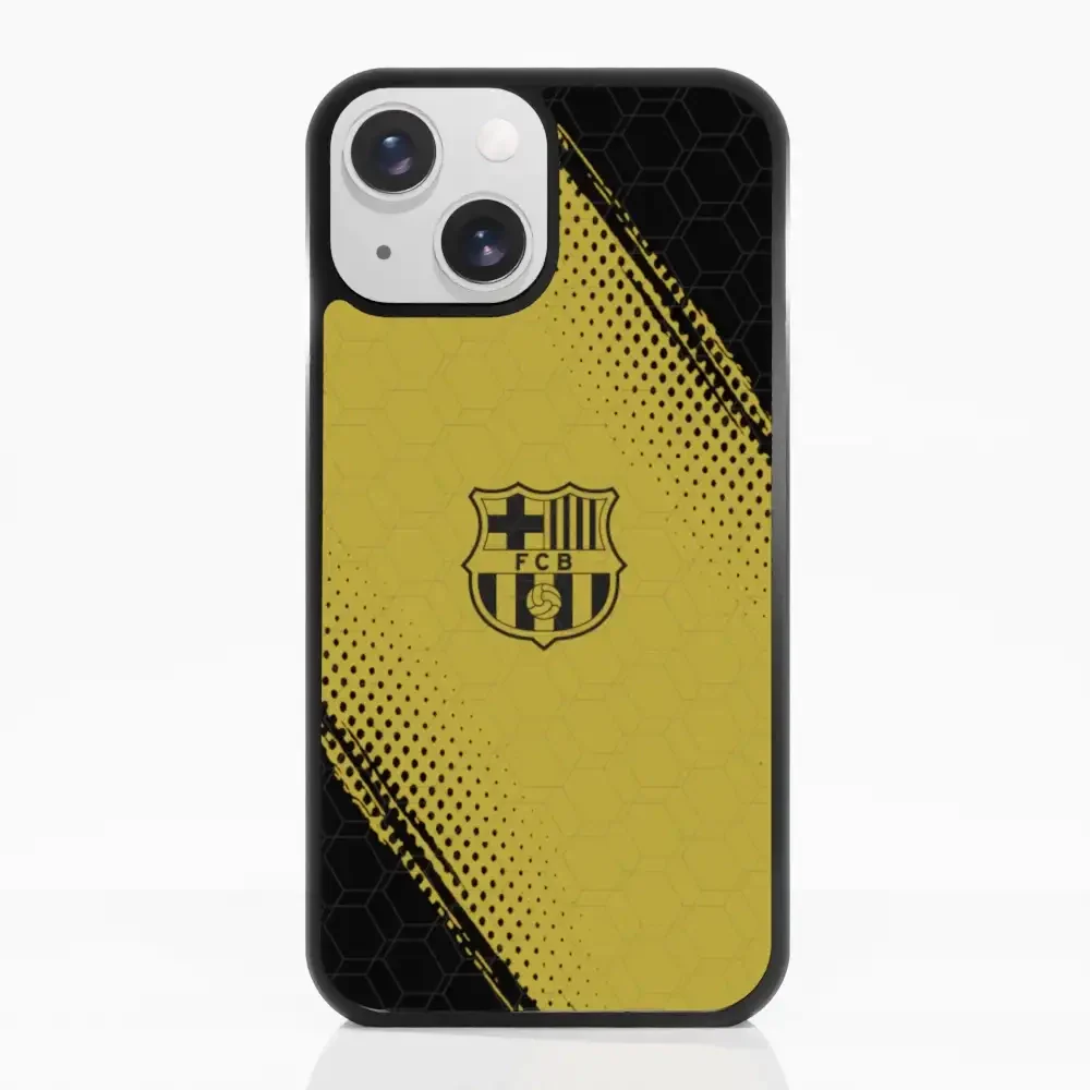 FC Barcelona Official 3D Phone Case Design Black and Yellow - Image 9