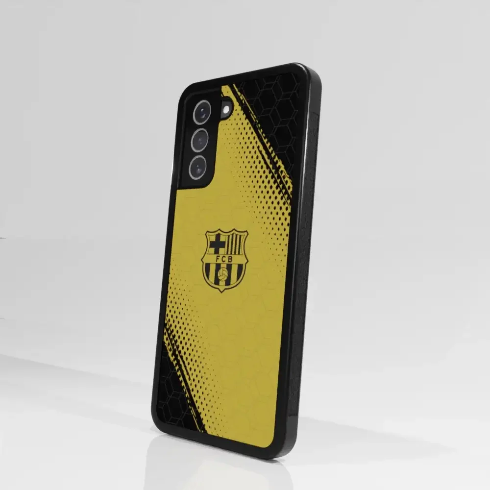 FC Barcelona Official 3D Phone Case Design Black and Yellow - Image 96
