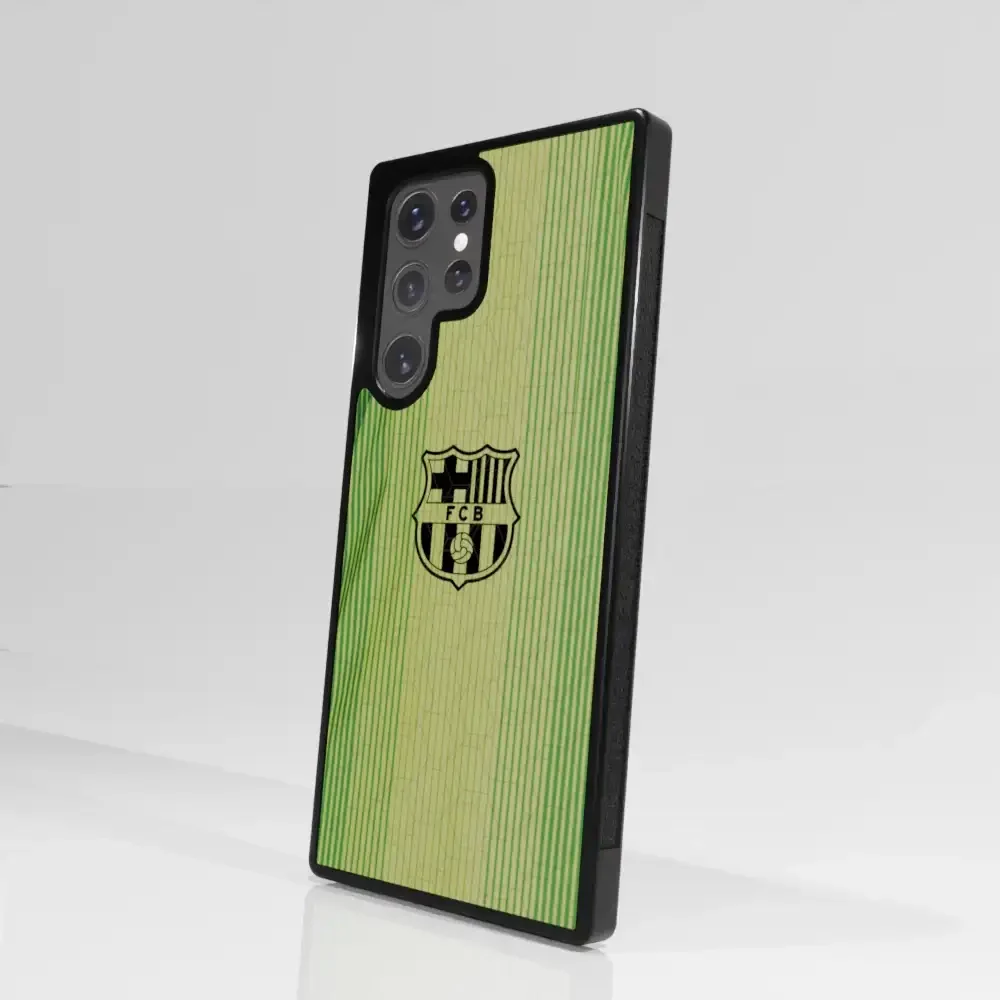 Official FC Barcelona 3D Phone Case with Goalkeeper Shirt Design - Image 106