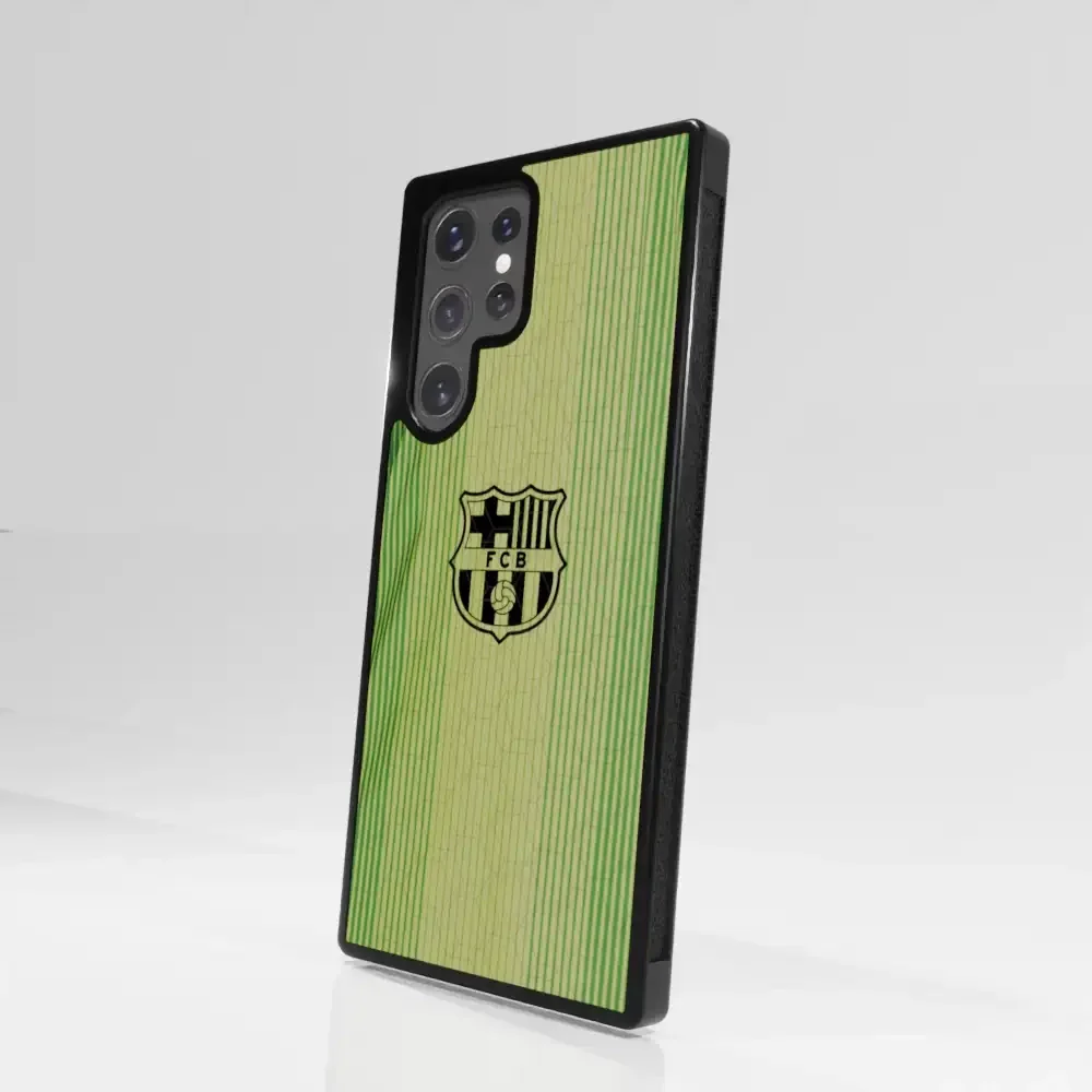 Official FC Barcelona 3D Phone Case with Goalkeeper Shirt Design - Image 109